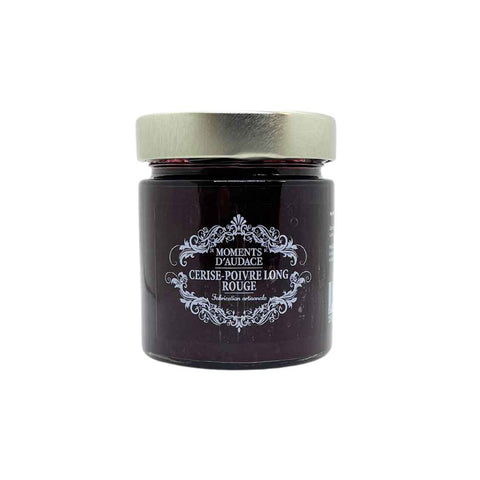 Confiture cerise - poivre long rouge