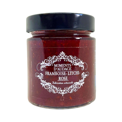 Confiture Framboise - Litchi - Rose