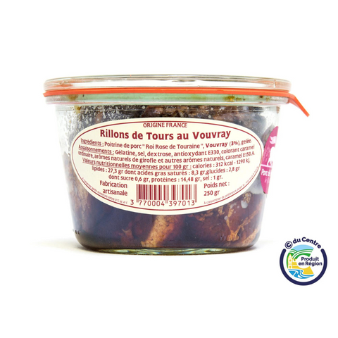 Rillons de Tours with Vouvray 250 g