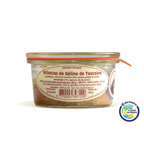 Touraine Hen Rillettes 100 g