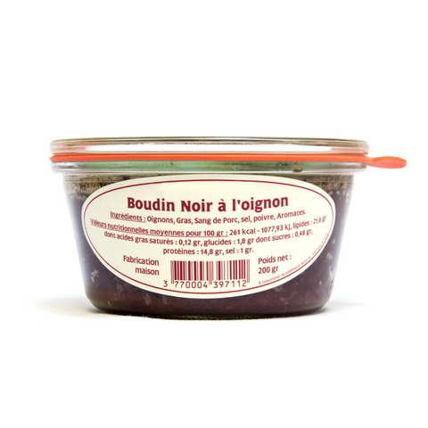 Boudin Noir à l'oignon