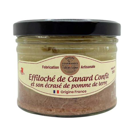 Effiloché de canard confit
