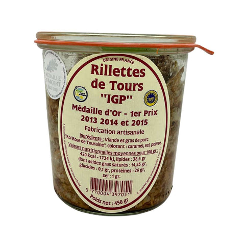 Rillettes de Tours IGP – Artisanal Touraine specialty