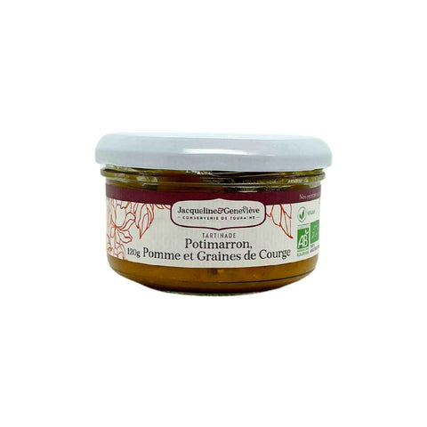 Tartinade Potimarron Pomme et Graines de Courge