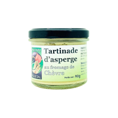 Tartinade asperges chèvre