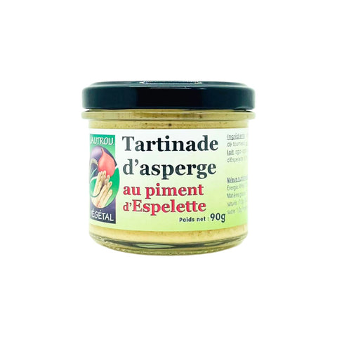 Asparagus spread with Espelette peppers