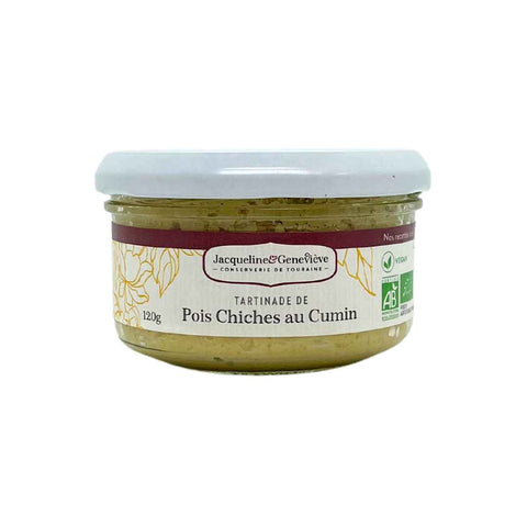 Tartinade de Pois Chiches au Cumin