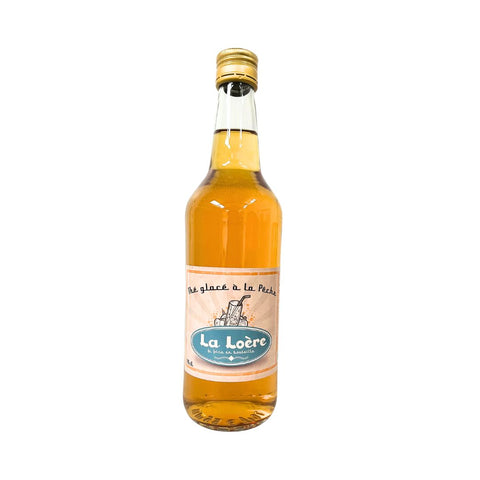 Thé glacé à la pêche