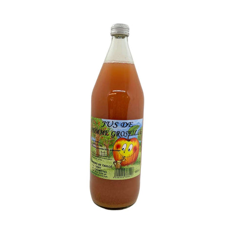 Jus de pomme groseille