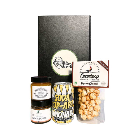 Coffret Le Curieux Végé — Sélection de douceurs artisanales locales