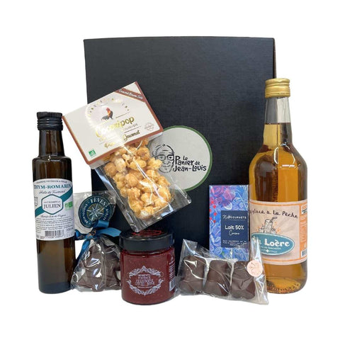 Coffret Le Gourmand Végé — Saveurs locales & douceurs chocolatées