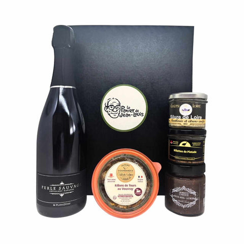 🍾 Le Papa Épicurien – Coffret festif & raffiné de Touraine